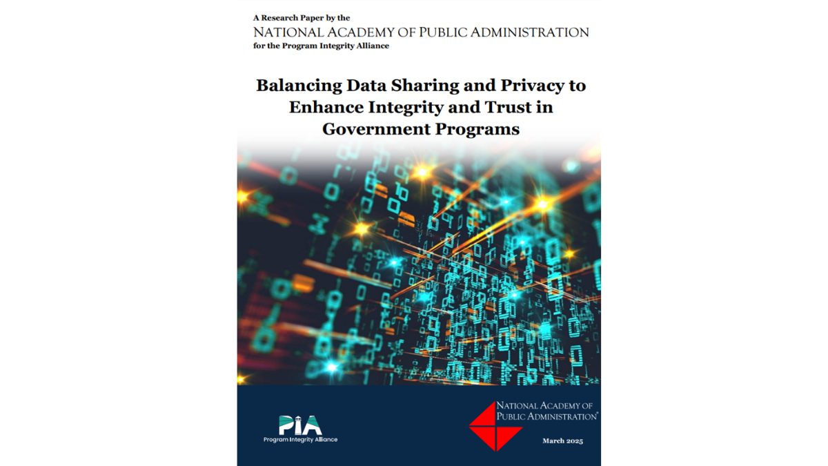 Balancing Data Sharing and Privacy to Enhance Integrity and Trust in Government Programs